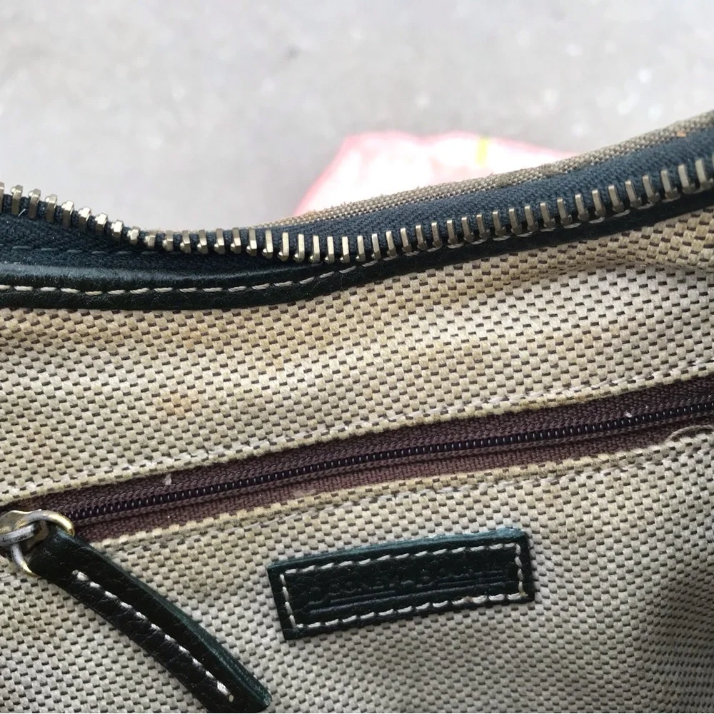 Vintage Dooney & Bourke Green Shoulder Bag